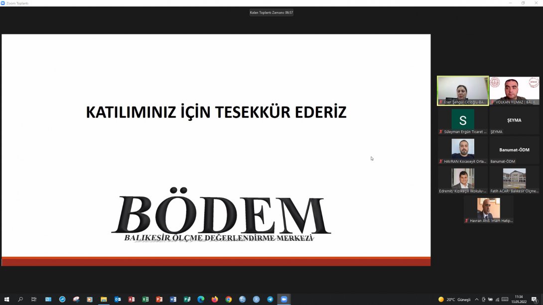 ÖĞRENCİ BAŞARI İZLEME (ÖBİ) ARAŞTIRMASI TOPLANTISI GERÇEKLEŞTİRİLDİ.